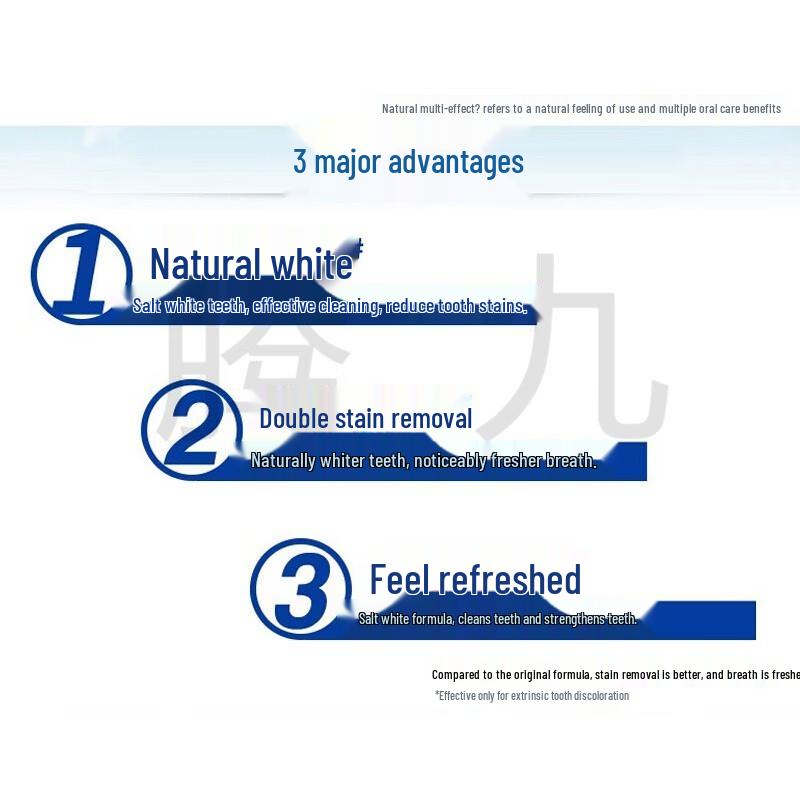 Crest Salt Whitening Toothpaste 90g x 6 Pack