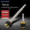 Hex Shank Quick Change Bit Extension with Pop-out Quick Release for Electric Drills and Screwdrivers