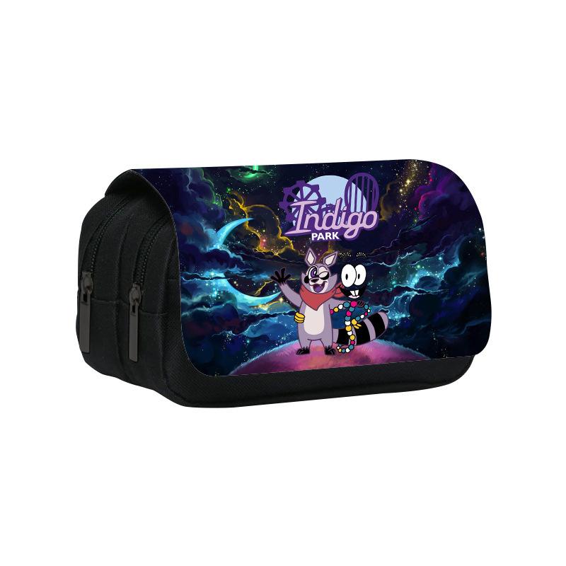 Indigo Park Pencil Case School Pen Bag for Student Large Storage Students School Gift Pencil Box for Boys Girls Best Gift