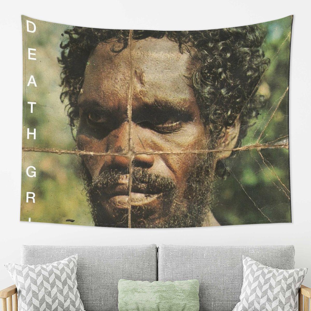 Death Grips Exmilitary Tapestry Wall Hanging Aesthetic Home Decoration Tapestries for Dorm Room 74x94cm(29x37in)