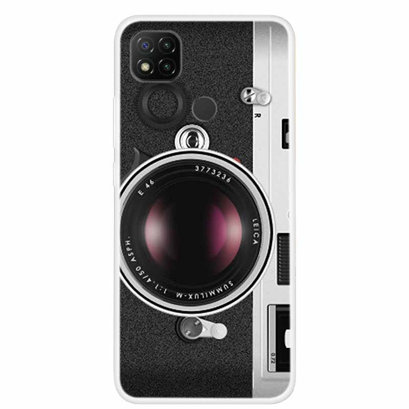 Case For Redmi 9C NFC Phone Case Soft Silicone TPU Back Cover For Fundas Xiaomi Redmi 9C 9 C Redmi9C NFC Case Protective Coque