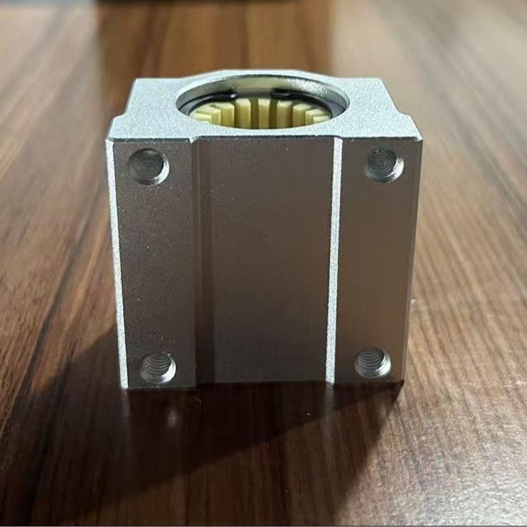 SC Type CNC Linear Bearing Slide: Silver Woodworking Table Guide Rail with All-Plastic Bearings