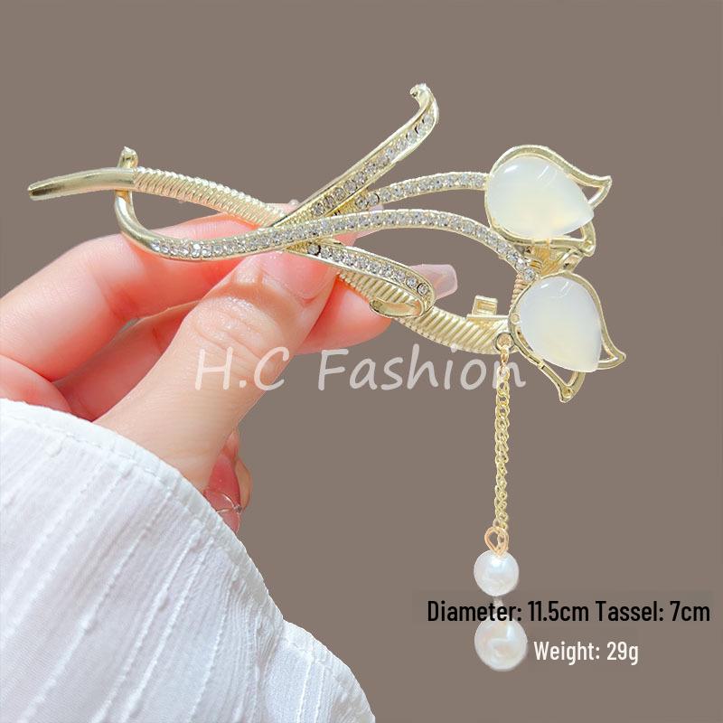 

Роскошная заколка для волос с кисточкой в виде рыбьего хвоста: Элегантная заколка-бабочка для пучка или прямых волос