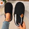 Pantofole in Cotone Taglie Forti per Donna e Uomo, Scarpe in Cotone Spesse e Leggere Antiscivolo, Pantofole Calde da Camera