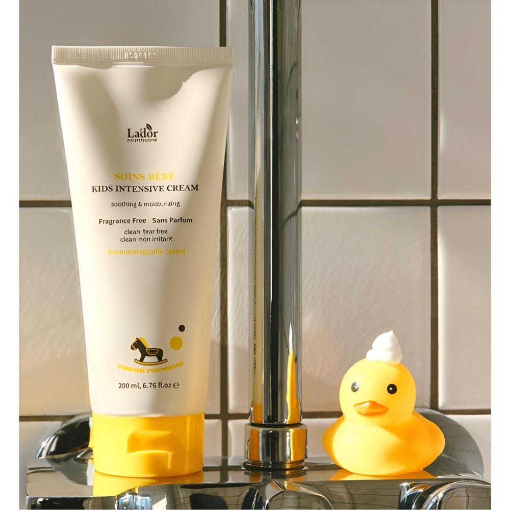 LADOR Kids Intensive Cream 200ml Gentle Moisturizing Cream Sensitive Skin Family Care