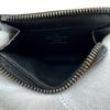 LOUIS VUITTON M63536 Monogram Eclipse leather Portemonejour Coin case gray leather mens Used