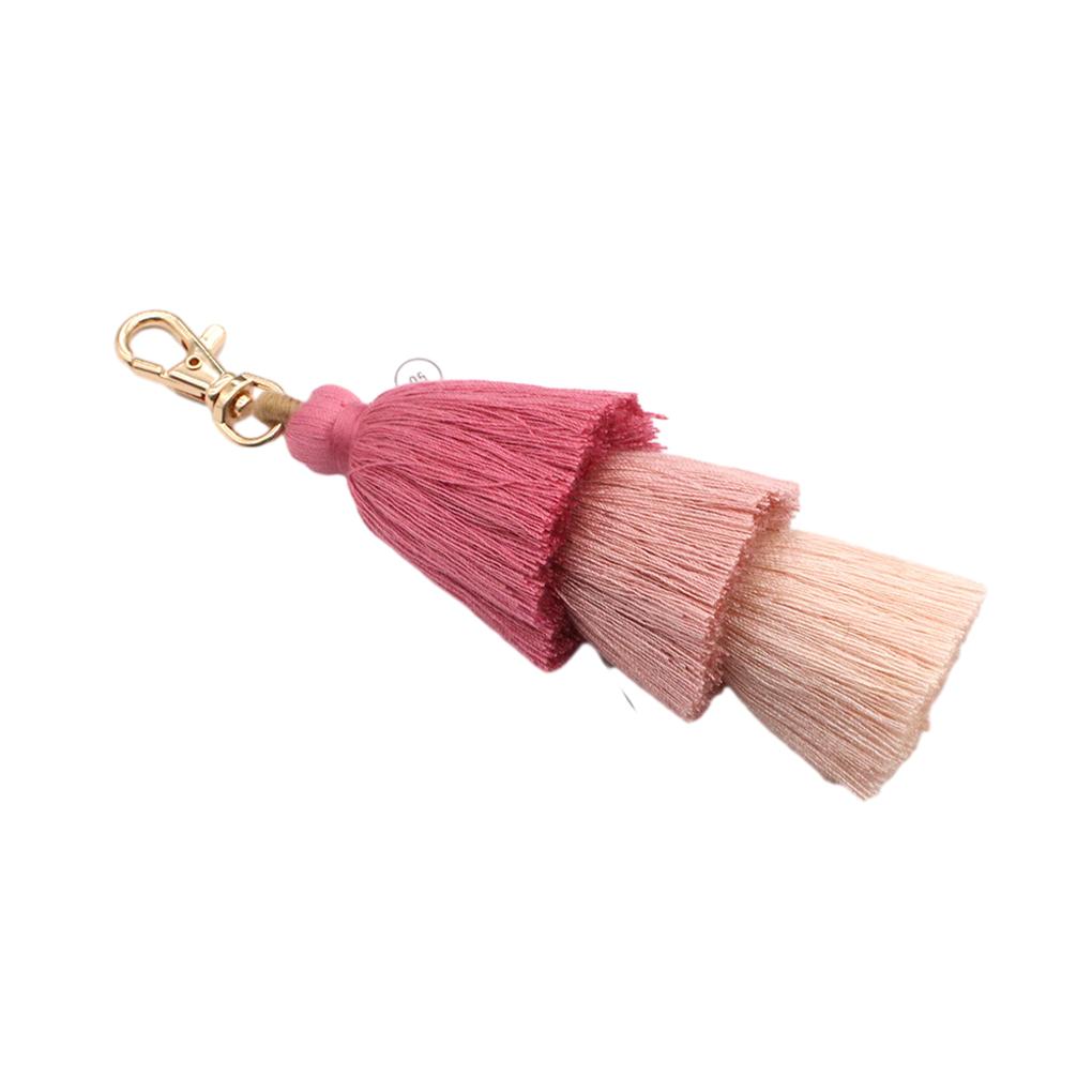 Vintage Töne Pompon Quaste Anhänger Weich und Bequem DIY Zubehör Baumwollquastenanhänger