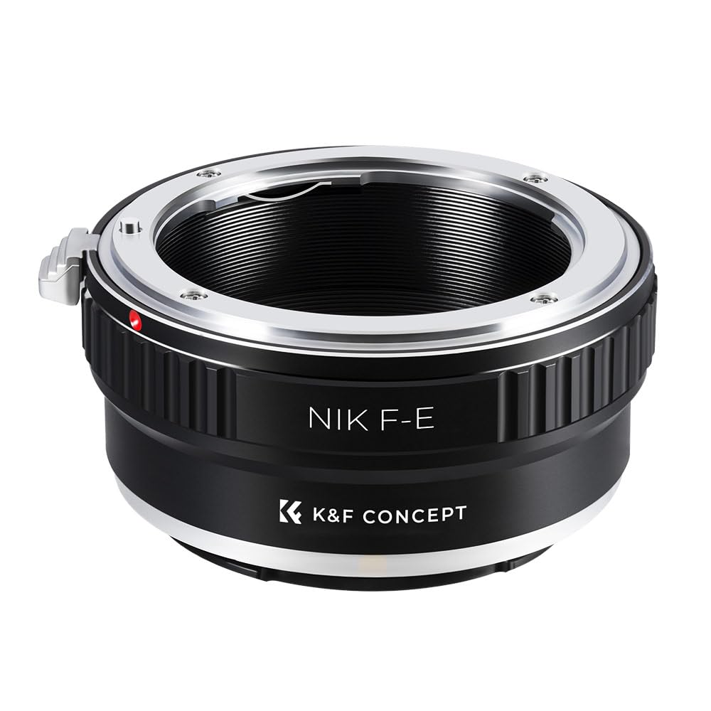 CONCEPT Mount Adapter for AI and Sony Lenses for NEX Cameras Infinity Focusing K&F Nikon, F-Mount Lenses, Lenses, E-Mount (NIK-NEX A6700, a7CII,