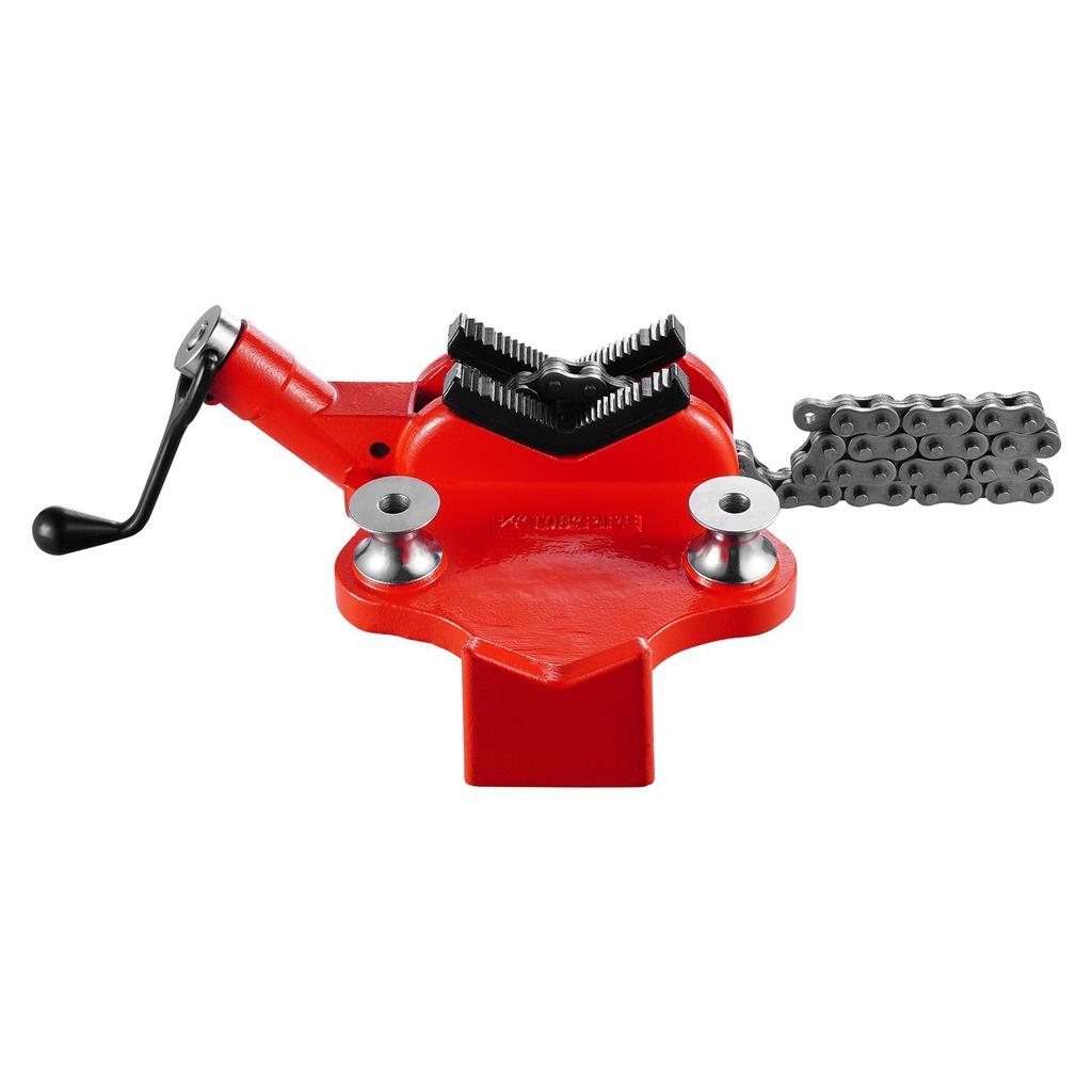 VEVOR Heavy-Duty Pipe Chain Vise, 1/2" - 8" Pipe Capacity, 34.6" Rugged Chain & Cast Iron Base
