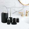 6pcs Bathroom Accessories Set Bath Ensemble Toothbrush Holder Lotion Dispenser Soap Dish Trash
