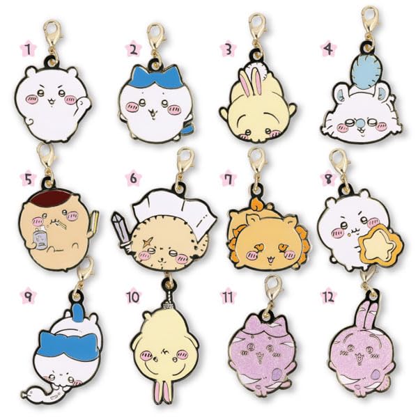 

Chikawa Metal Charm Collection 12 pieces BOX [Ensky]
