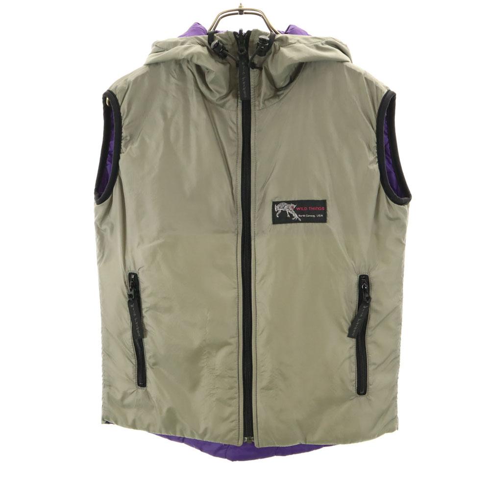 WILDTHINGS Made In USA Reversible Batting Vest XS Gray Men's Used