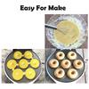 ABBY-1 Piece Mini Donuts Machine Donut Maker Machine DIY Home Use Mini Doughnut Maker 220V Black EU Plug