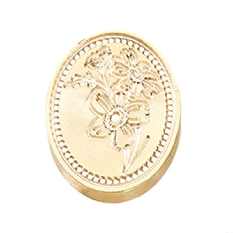 Cards Wax Stamp Head Replacements Envelope Sealing Greeting Card Emboss Sealing Wax Stamp Head Brass Sealing Stamp Head X3UC