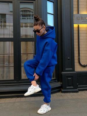2024 Herbst Damen Übergröße Europäisch & Amerikanisch Sportset - Lässiger Zweiteiler Hoodie