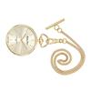 Mathey-Tissot Gold Tone Stainless Steel Champagne Dial Quartz P1PDI Unisex Pocket Watch
