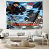 Dragon Print Tapestry, Backdrop, Easy Setup, Ideal for Bedroom, Office & Living Room, with Aesthetic Wall Hanging Decor.