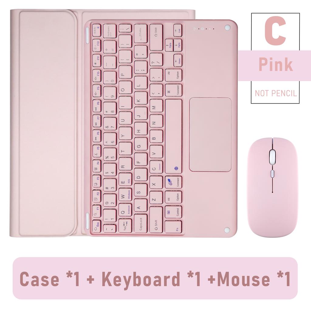 Keyboard Wireless Mouse Magic For iPad Pro 13 11 Case M5 M4 M3 Air 13 11 5 4 10.2 9 8 7 Generation Case Bluetooth Keyboard