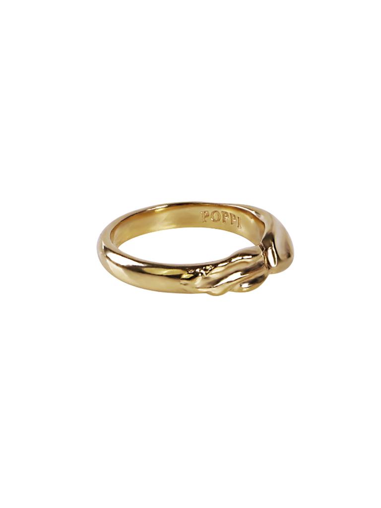 Poppi Half Textured Ring (B Type)
