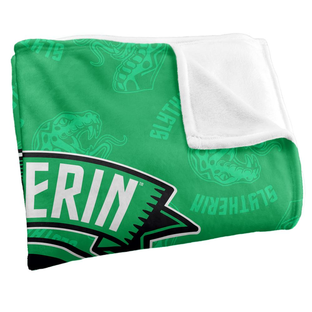 Harry Potter Ambition, Cunning, Pride Slytherin Blanket