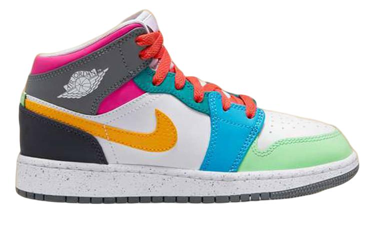 Air Jordan 1 Mid SE GS 'Multi-Color' FN1190-100