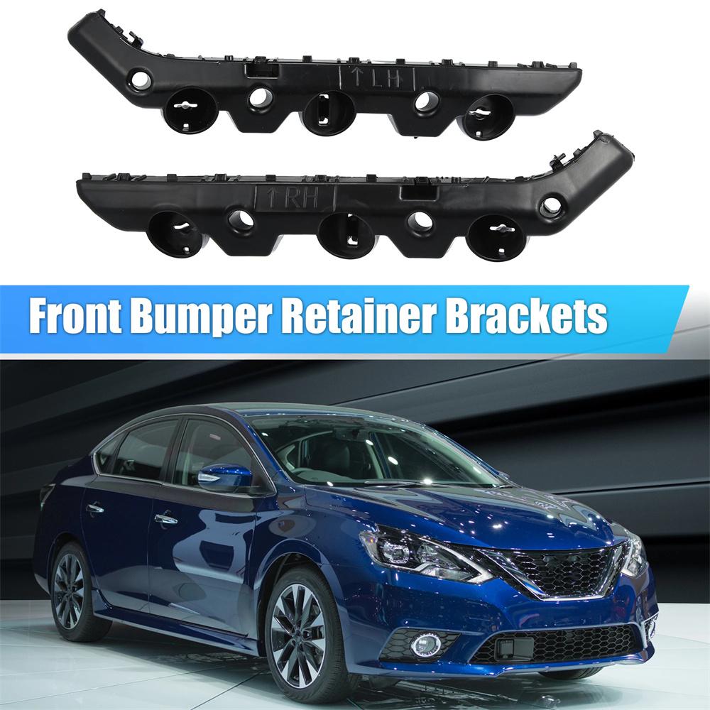 New 2Pcs Left & Right Front Bumper Bracket Set For Nissan Sentra 2016 2017 2018 2019