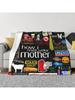 How I Met Your Mother Collage Poster Iconographic - Infographic Ultra Soft Flannelen Blanket