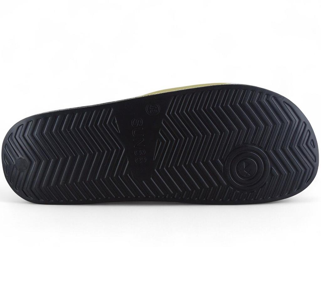 Sun68 Slippers LOGO - Men's Sandals Mule Slides Bath Sandals Black X35102-1143 ORIGINAL