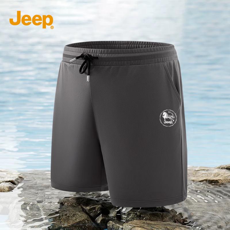 JEEP Men's Quick Dry Mesh Sports Shorts
