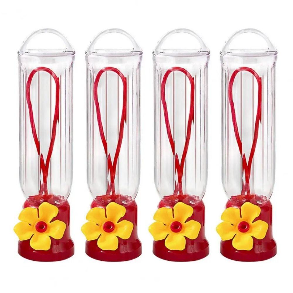 Plastic Hummingbird Feeders Removable Hanging Bird Feeders Bird Supplies Yard