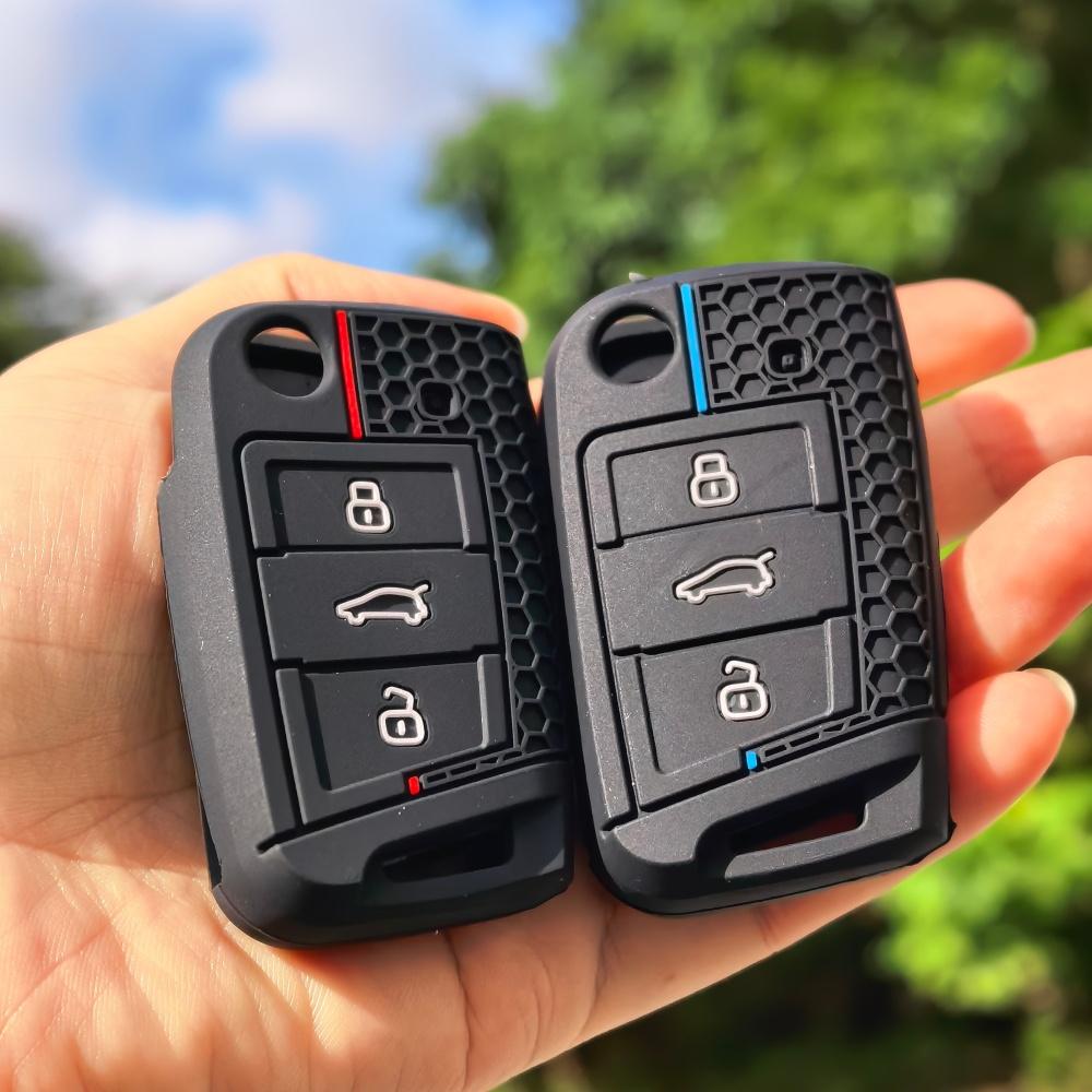 לפולקסווגן גולף 7 GTI POLO T-Cross T-Roc touran Tiguan סקודה אוקטביה ראפיד קודיאק פאביה סיאט איביזה לאון Ateca Arona כיסוי מפתח