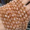 6x8mm Faceted Oval Natural Stone and Crystal Beads for DIY Jewelry