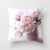 Rose Flower Cushion Cover Nordic Style Home Wedding Decoration Sofa Bed Car Pillowcase Pillow