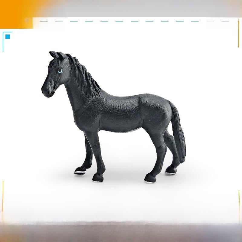 Animal Nature Pvc Wild Horse Model For Childrens Educational Toy