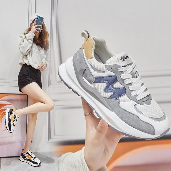 

Fashion Women s Sneakers Summer 2025 Woman-shoes Shoes Tennis Female New Casual Roses Trainers Autumn Lace-Up Round Toe Leisure Womens S 35