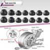 7SizeX2 Ball Joint Boot Dust Cover Tie Rod Linkages Ends Replacement Kits Rubber