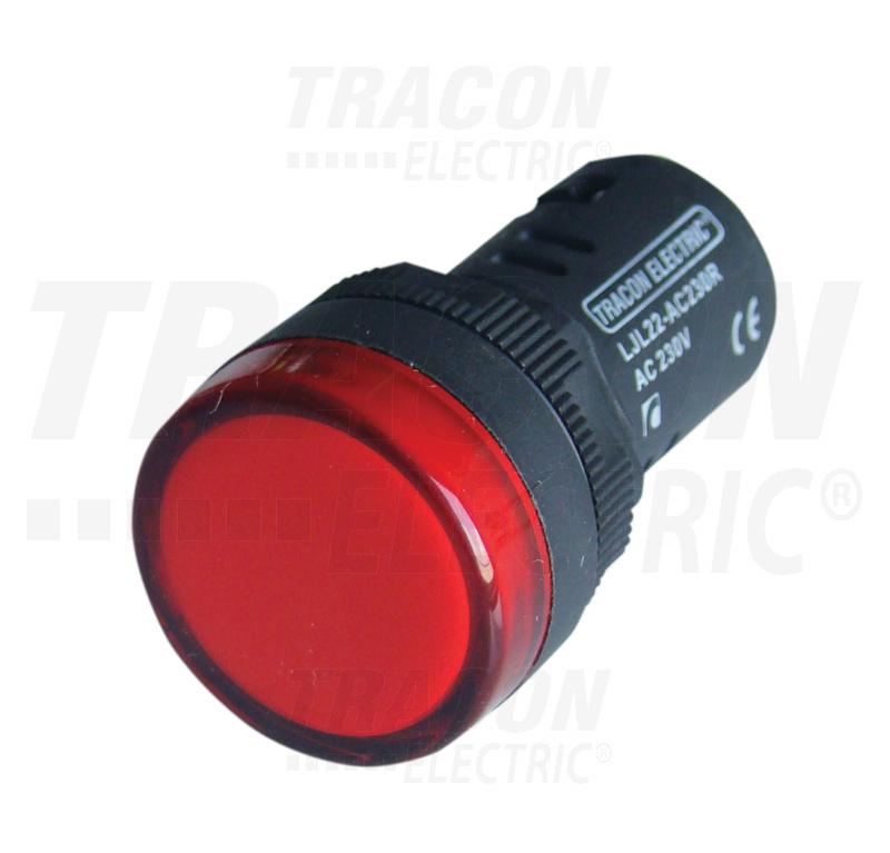 Led Indicator Light, Red 24V Ac/Dc, D=22Mm