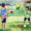 Dodgeball Game Set Throwing Balls Game Set with 3 Soft Balls and Vest for Kids Children Toddler Outdoor Indoor