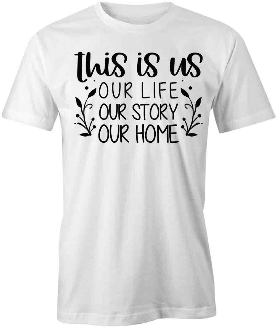 THIS IS US TShirt Tee Short-Sleeved Cotton FAMILY TOGETHER CLOTHING S1WSA354 XXL