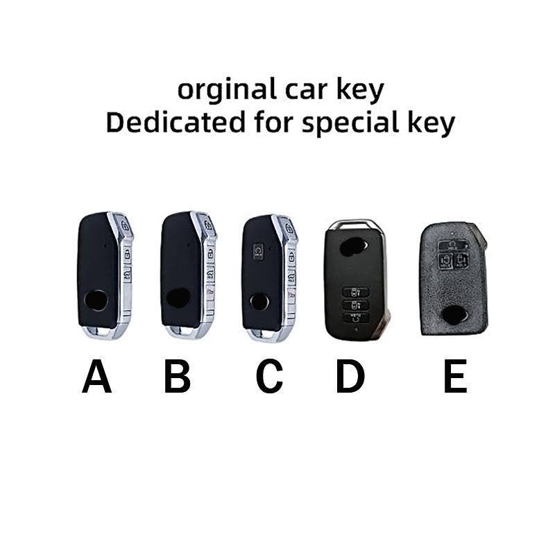 Carbon Car Key Case Cover For Kia Ceed Proceed Gt Niro K5 Dls Optima Seltos Cadenza K7 K8 Xceed     Accessories