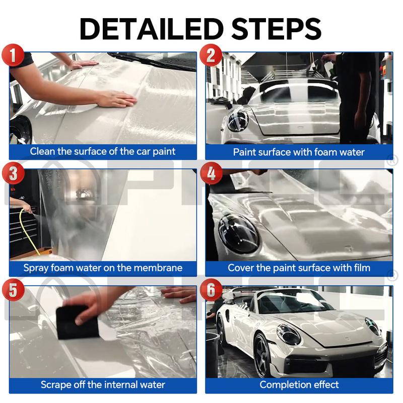 For Toyota Corolla Cross LE/XLE -2024 Car Paint Protection Film TPU Pre-cut Anti-scratch Transparent Headlight Rearview Film