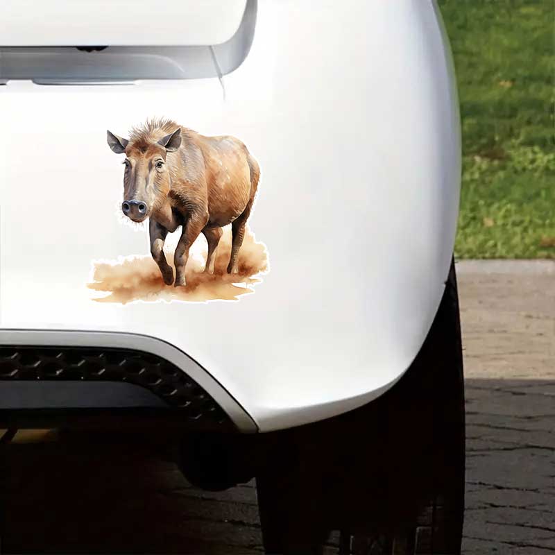Warthog Car Sticker Vinyl Decal Waterproof Rear Window Motorcycle Camper Bumper Truck Laptop Decoration TM356