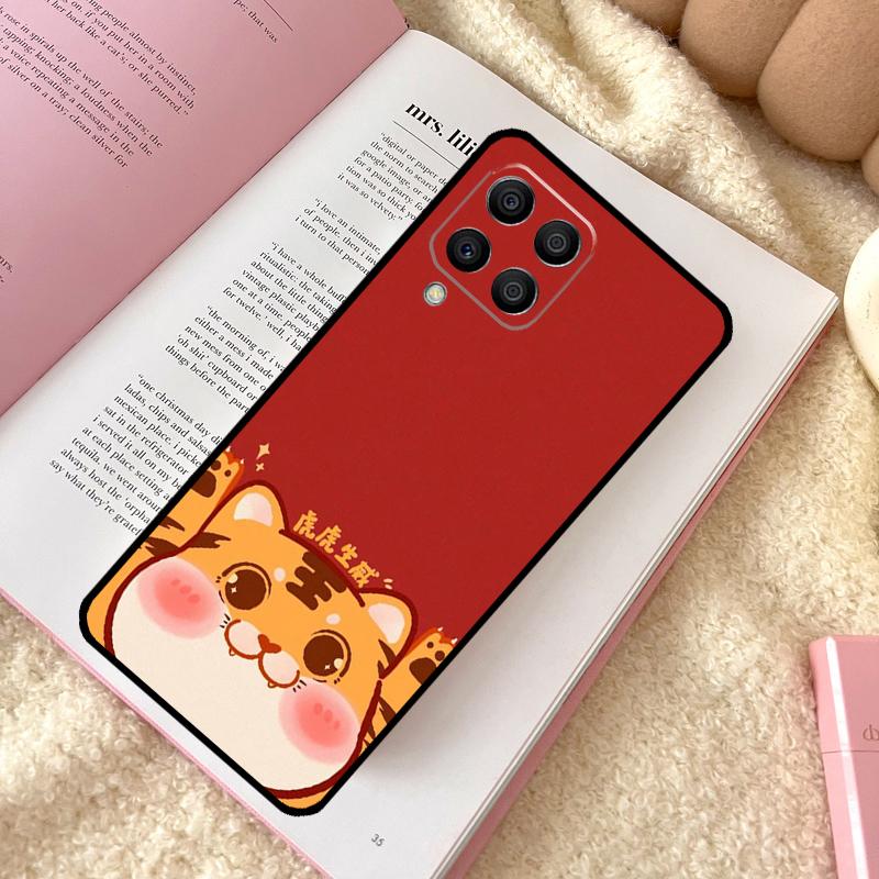 

Funny Cartoon Tiger Case For Samsung Galaxy M12 M14 M11 M13 M15 M06 M16 M36 M56 M31 M53 M32 M52 M35 M55 M34 M54 Samsung M35