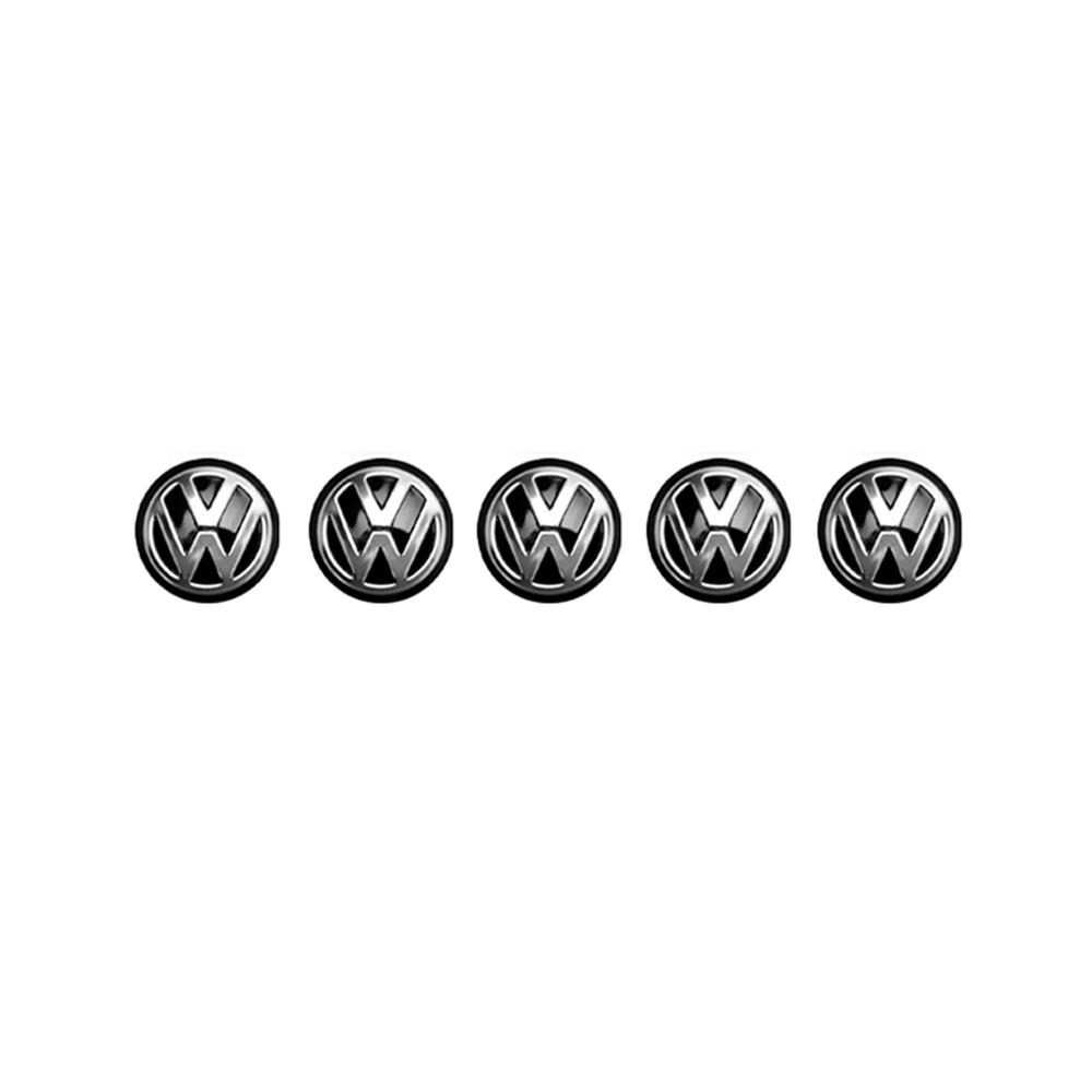 

Car Key Emblem Badge Sticker Auto Control Key Logo Decal for Volkswagen VW GTI R Golf 7 Polo Tiguan Passat Jetta Lavida Rline