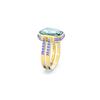 Swarovski Bague Orbita Exquise Coupe Octogonale Bagues Femme 5640252