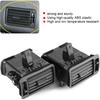 Acouto Dash Air Outlet Vent for Pajero Montero Shogun V31 V32 V33 V43 1 Pair of Dashboard A/C Outlet Front Air Conditioner Vents Left + Right Black