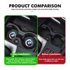 2pcs Car Water Cup Mats Carbon Fiber Coaster Non-Slip Pad For BMW E36 E39 E87 E60 E46 E53 E90 F10 F20 F25 F30 X3 X5