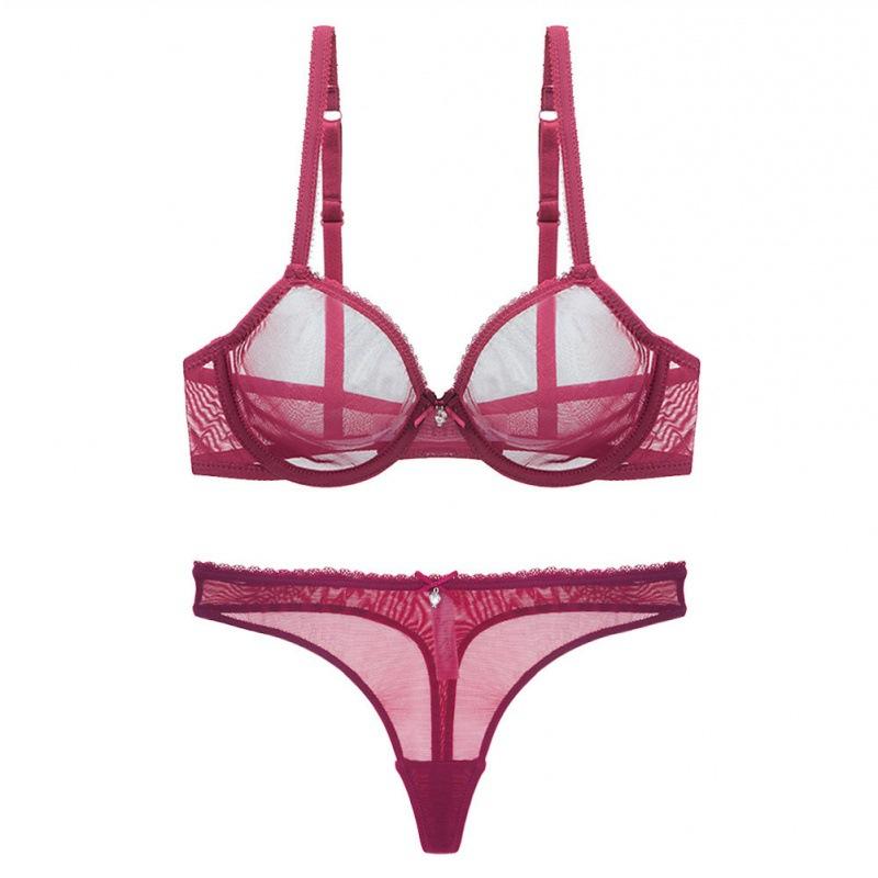 

Женский прозрачный бюстгальтер-стринги, комплект женского прозрачного нижнего белья, женский комплект сексуального бюстгальтера и трусиков для женщин и жен