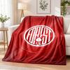 Nottingham Forest Printed Flannel Blanket Warm Comfort Bed Throw For Indoor Home Decoration