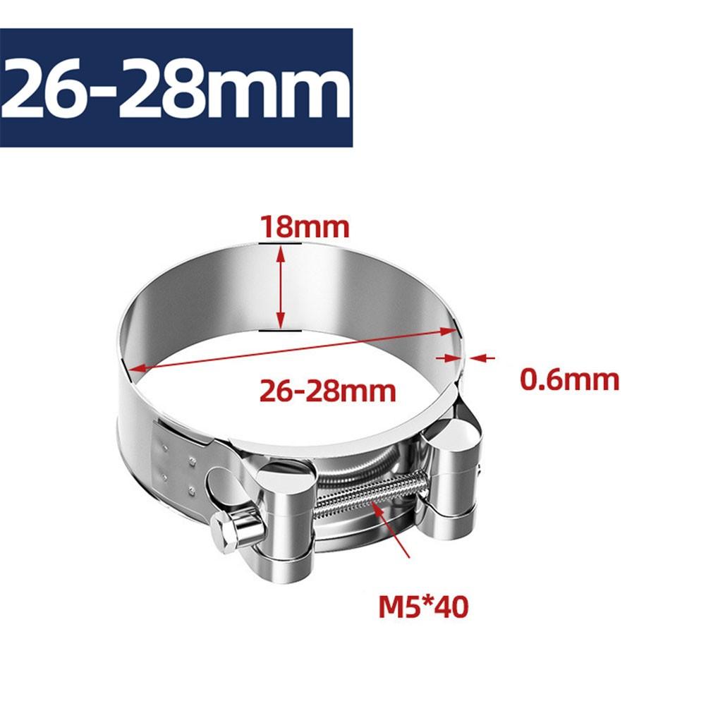 304 Hose Clamp Exhaust Water Pipe Clamp Stainless Steel Hose Clamp